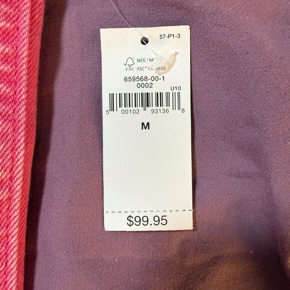 Gap × Barbie™ Adult Puff Sleeve Icon Denim Jacket size Medium NEW WITH TAGS - Picture 8 of 14